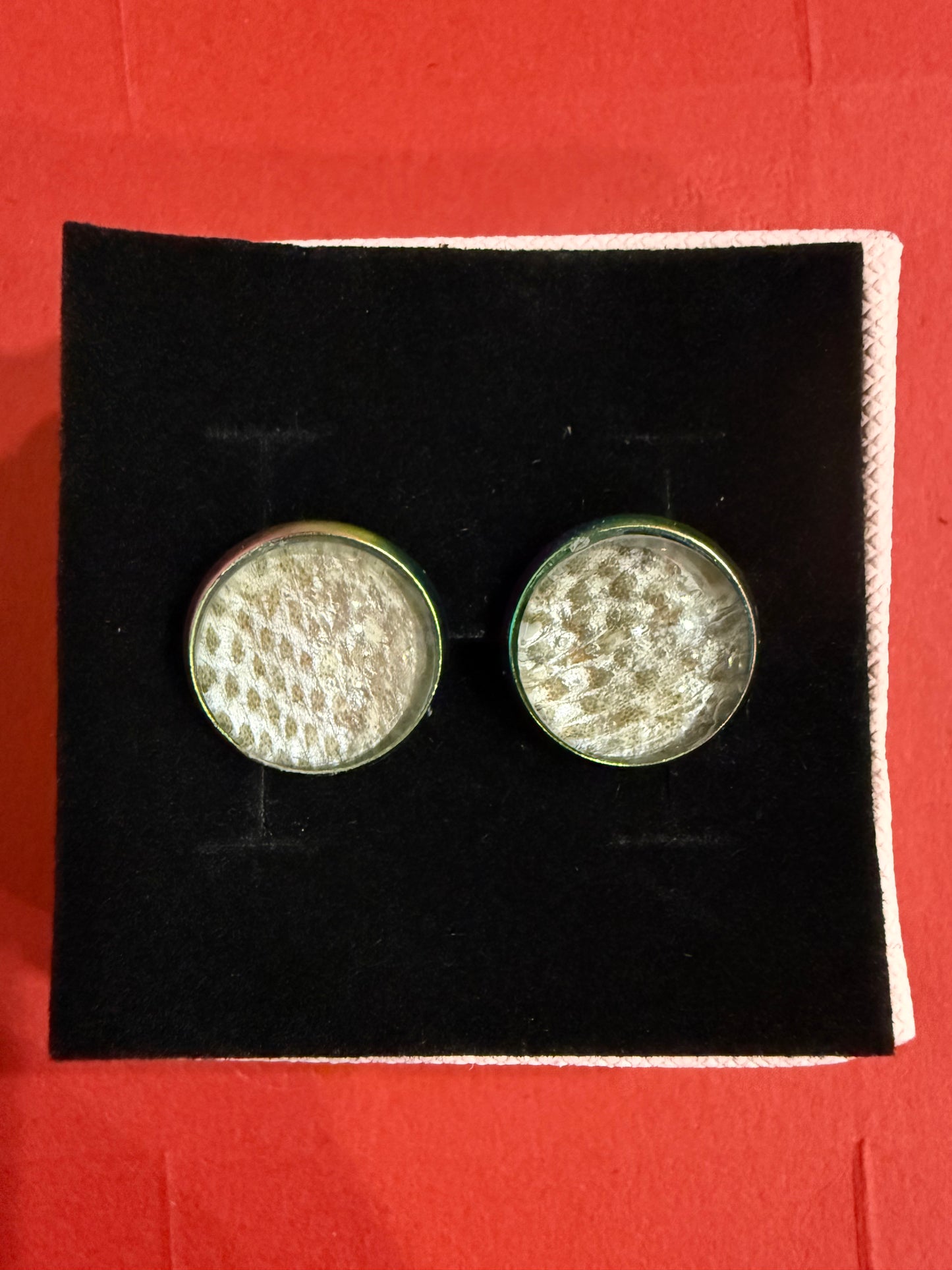 12mm fish skin studs - 6