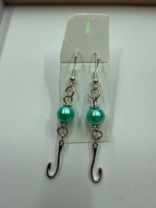 Fish hook earrings